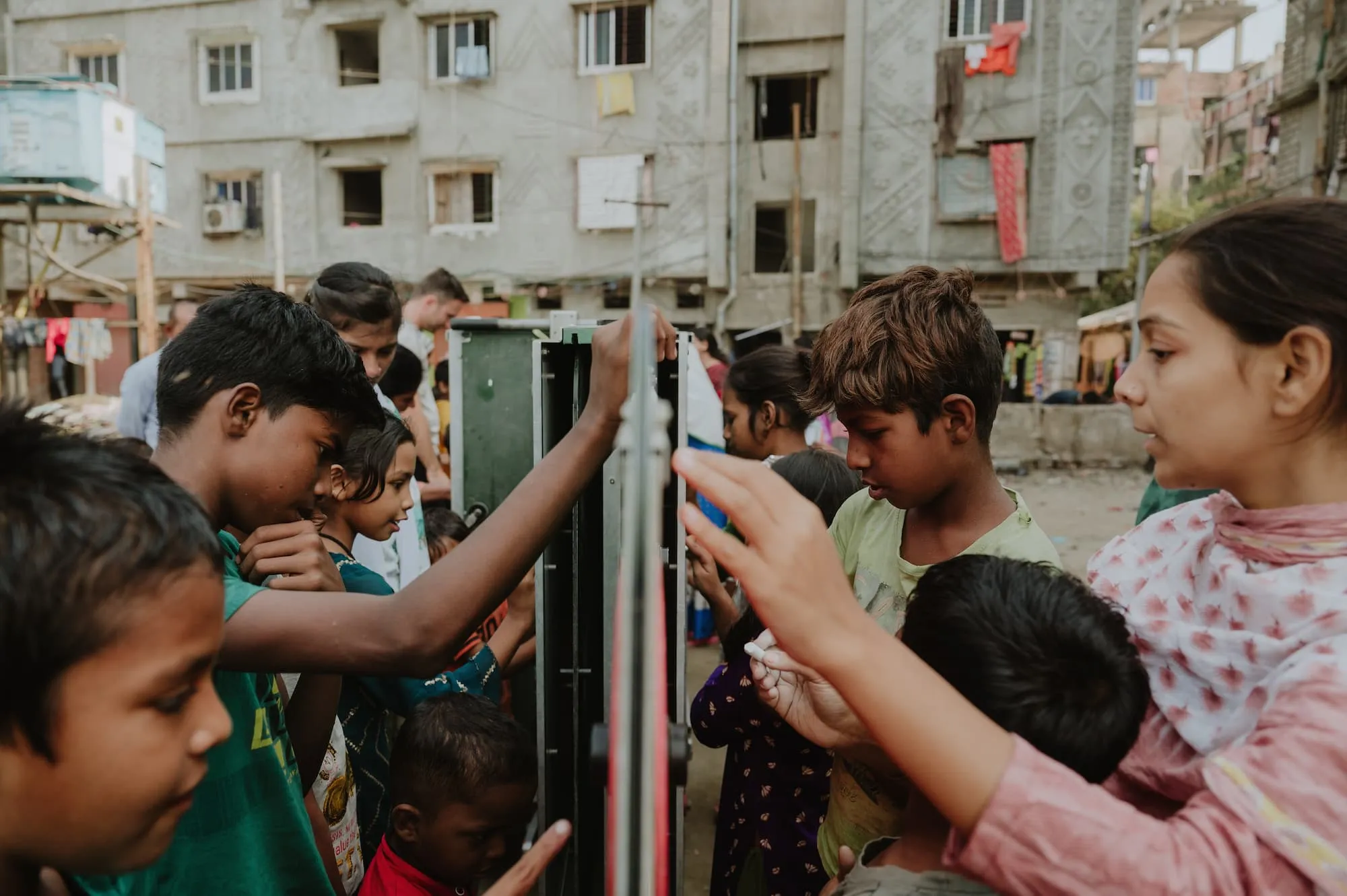 Tomorrowland Foundation Mobile Schools all around the world teaching